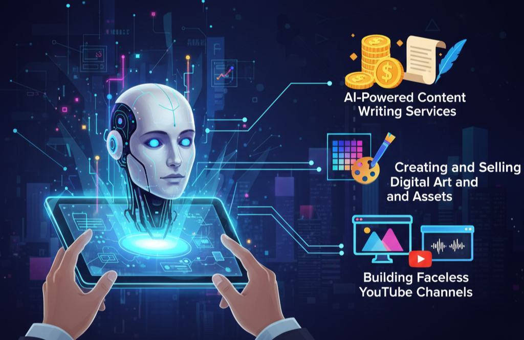 Making money with AI for beginners in 2025